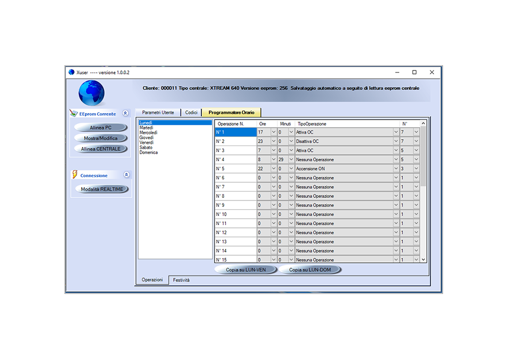 XUSER.